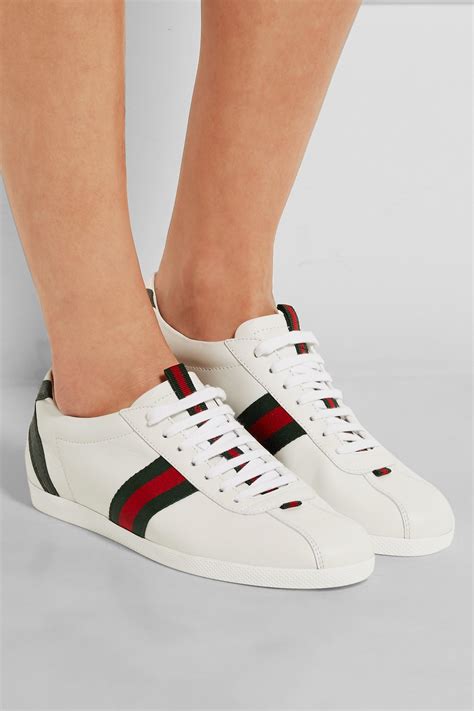 white Gucci sneakers